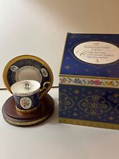 1995 Avon Honor Society Award Mrs. P.F.E. Albee Teacup & Saucer with Stand & Box picture
