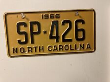 1966 Vintage 426 North Carolina License Plate picture