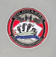 RARE Star Wars 501st Legion Star Garrison - Wildcards V1 Silver Challenge Coin picture