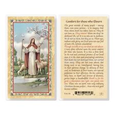 Jesus The Shepard/front - Comfort for those who Mourn - Laminated  Holy Card 780 picture