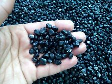 Awesome Black Spinal 100 Piece Raw 10-12 MM Black Spinal Raw Making Jewelry picture