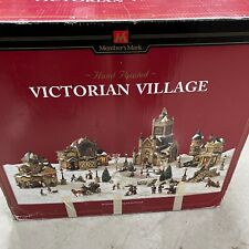 Member's Mark 2006 Victorian Village Hand Painted Christmas Set (incomplete) picture