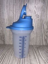 Tupperware EZ Shaker Blue Quick Shake All In One 350ml 12 oz. new picture