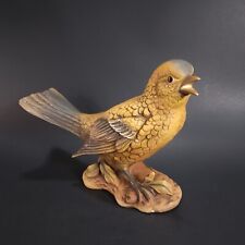 Vintage Gold Finch Bird Figurine Marked E-4183 Large Size 9
