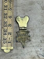 Vintage Keen Kutter Clasp for Tool Box/Roll- plate click into closing mechanism picture