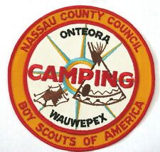 Onteora Scout Res (NY) Jacket Patch  BSA  Orange picture
