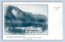 1906. ARROW HEAD SPRINGS, CAL. HOT SPRINGS HOTEL. POSTCARD DD16 picture