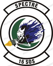 USAF 16th Special Operations Squadron Self-adhesive Vinyl Decal picture