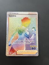 Pokemon Card Candela 083/078 Secret Rainbow Rare Pokemon Go Near Mint picture