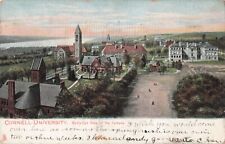 Vintage Postcard Ithaca New York NY Cornell University Birds Eye View Tuck 1910 picture