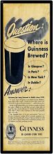 1938 Guinness Beer Marquee Style NEW Metal Sign 6