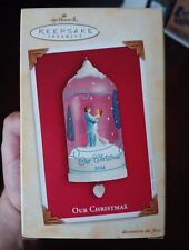 2004 Hallmark OUR CHRISTMAS Ornament DANCING IN THE SNOW  picture