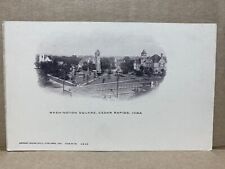 Washington Square Cedar Rapids Iowa c1906 Antique Postcard picture