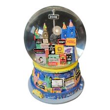 2000 Bloomingdales Broadway Cares New York Times Square Twin Towers Snowglobe picture