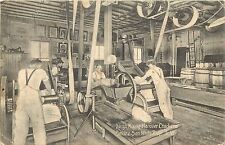 1909 Postcard; Dough Mixing, Hanover Crackers, Smith & Son, White River Jct. VT picture