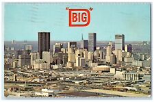 1970 Skyline Hub Business Activity Southwest Buildings Dallas Texas TX Postcard picture