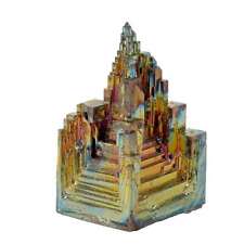 Natural Rainbow Aura Titanium Bismuth Rough Mineral Crystal Gemstone Specimens picture