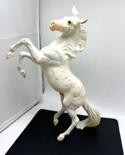 Vtg Breyer Horse The Lone Rangers Silver #574 Rearing White Striated EUC picture