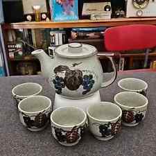 Toyo Japan Handcrafted 8 PC tea set Ceramic Tea Set picture