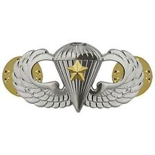 Army Badge Combat Parachute 5th Fifth Award  Mirror Finish picture