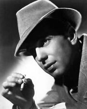 Humphrey Bogart iconic studio portrait holding cigarette 8x10 photo picture
