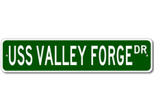 USS VALLEY FORGE CG 50 Ship Navy Sailor Metal Street Sign - Aluminum picture