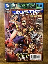 JUSTICE LEAGUE 13 TONY S DANIEL WONDER WOMAN SUPERMAN COVER DC COMICS 2012 picture