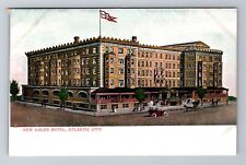 Atlantic City NJ-New Jersey, New Galen Hotel, Advertising, Vintage Postcard picture