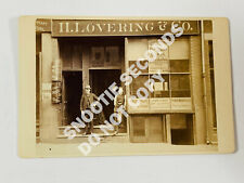 Antique Cabinet Card Photo Occupational Lovering Glass Boston MA Marrenner Heroy picture