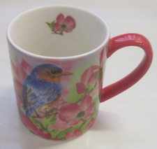 LANG- Bluebird of Happiness by Jane Shasky 14 OZ Ceramic Coffee Mug Cup picture