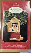 Vtg Hallmark Keepsake Christmas Ornament Away to the Window 1997 Collectible NEW picture
