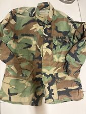 US Army BDU Top Mens Green Woodland Camo Military Shirt picture