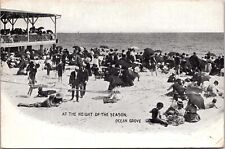 OCEAN GROVE NJ - At The Height Of The Season Postcard - 1907 picture