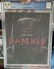 BATMAN: DAMNED #1A CGC 9.9 MINT 1st Print Unedited Bat-Member White Pages Key DC picture