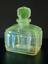 Vintage 1930s Art Deco Baccarat Caron Bellodgia Numbered Uranium Perfume Bottle picture