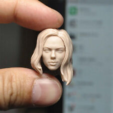 1/12  Head Sculpt Carving  Scarlett Johansson Model Fit 6 '' S for 6 Inch Anime picture
