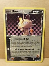 Pokemon Uncommon Card: Meowth  46/109  (Ex Team Rockets Returns Set) picture