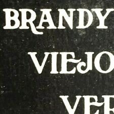 Vintage c1960's-75 3/4 Full Matchbook Brandy Viejo Vergel Restaurant Mexico picture