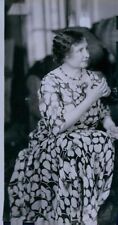 1936 HELEN KELLER Famed Author Deaf & Blind Press Photo picture