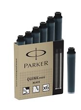 Parker Quink- Mini Cartridges, 6 per box, Black 1950407 picture