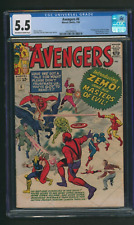 Avengers #6 CGC 5.5 Marvel Comics 1964 1st Appearance Baron Zemo picture