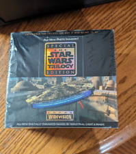 1997 Topps Star Wars Trilogy Special Edition Widevision Factory Sealed 36 Packs picture