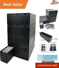 Spacious Drawer-Type Card Storage Box - Large Capacity - 5 Packs Card Dividers picture