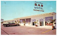 Ocean View Bar Motel Windley Key Florida FL Chrome Postcard c.1960  DAMAGED picture