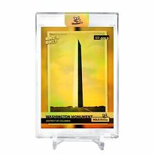 WASHINGTON MONUMENT Holo GOLD Card 2023 GleeBeeCo #WSDS-G 1/1 picture
