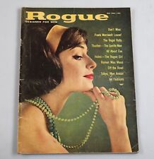 Vintage Cheesecake Pinup Magazine Rogue May 1962 picture