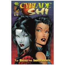 Cyblade/Shi: The Battle for Independents #1 Silvestri cover in NM. [b@ picture
