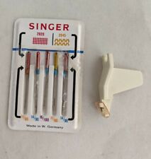 Vintage Singer 6235 Sewing Machine Needle Threader & Needles 503277 picture