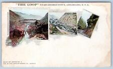 Pre-1907 THE LOOP GEORGETOWN COLORADO TRAIN BRIDGE MOTHER GRUNDY POSTCARD picture