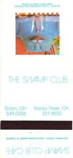 Solon Ohio Rocky River, Ohio The Swamp Club Vintage Matchbook Cover picture
